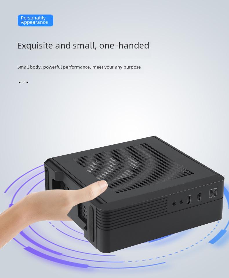 SKTC Star Open Sky MX02 Compact Mini Case for HTPC, Industrial Control, and Office Use.