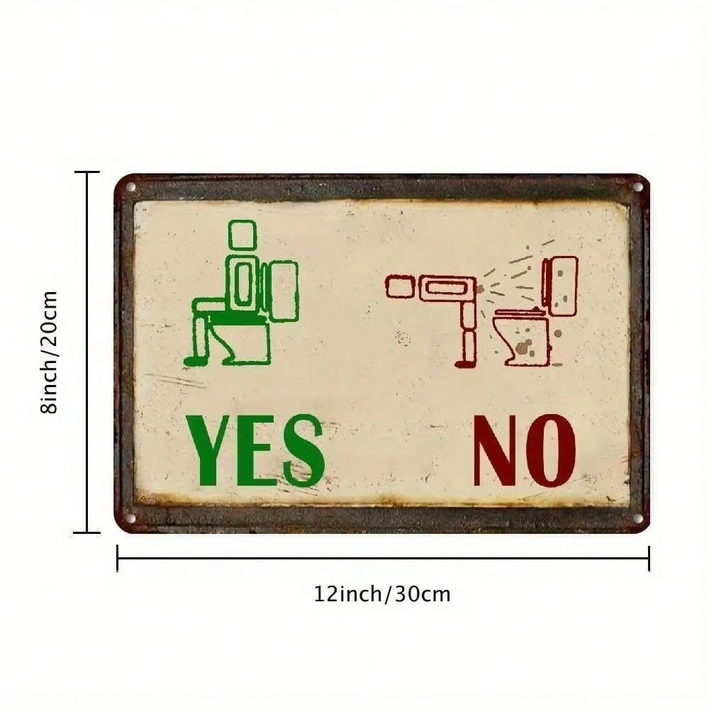20x30cm Metal Tin Sign Retro Wall Art Home Decor