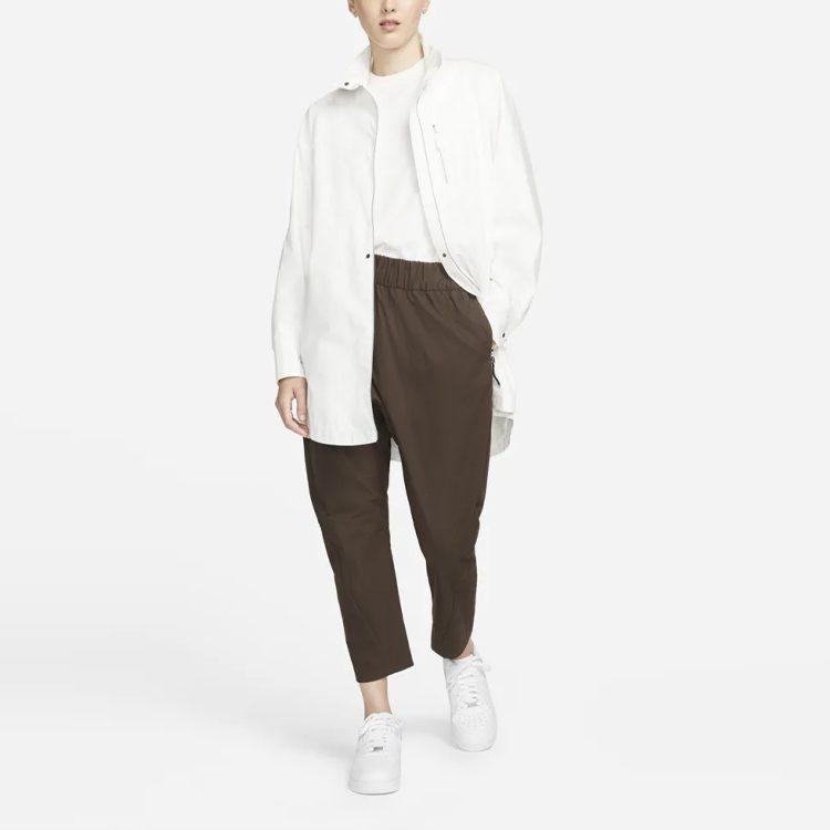 Nike Esc Series Jackets Women's White Stand Collar Moderate Instructor DH2963-100