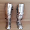 German Gothic Knight Leg Armor Full Steel Gothic Leg Guards Handmade Medieval Armor for Reenactments LARP Cosplay