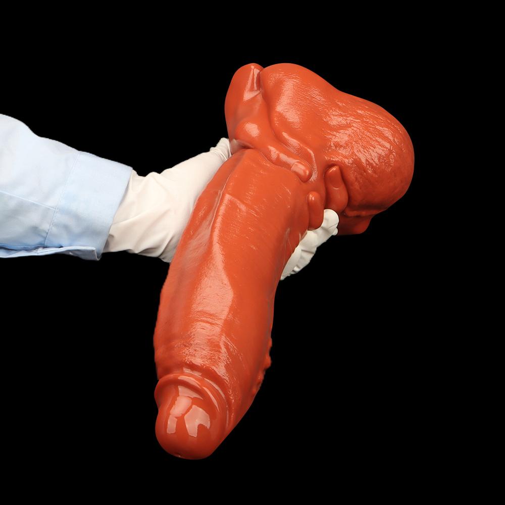 34*8CM Oversized PVC Dildos Butt Plugs Masturbator Fisting Sex Toys Strap On Penis Big Dick