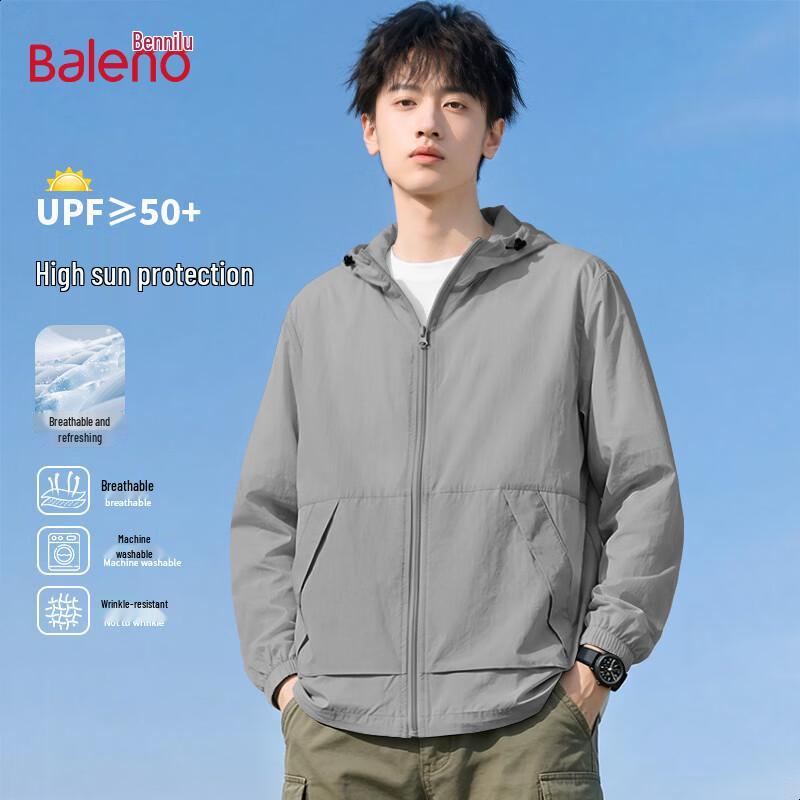 Baleno Men s Lightweight Sun Protection Jacket M