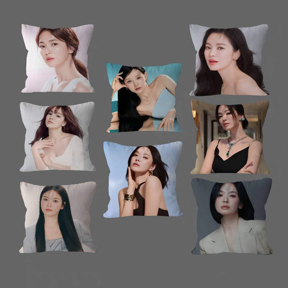 Song H-Hye K-Kyo Cushion Cover Pillow Cover Decor Pillowcase Printed Cushion Case For Couch