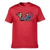 Unisex Baumwoll-T-Shirt Neil Blender Skateboarding Grafikdruck Vintage-Stil Lässiges T-Shirt Für Skate-Fans
