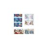 6Pcs Christmas Bow Rhinestone Painting Card Kit Diamond Drawing Card Diamond Daily Wish Card Gifts for Family Friends and Lover