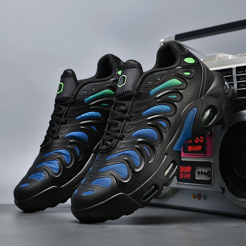 Zapatillas unisex con amortiguación para correr, deportivas para mujer, deportivas para correr, baloncesto, antideslizantes, para hombre