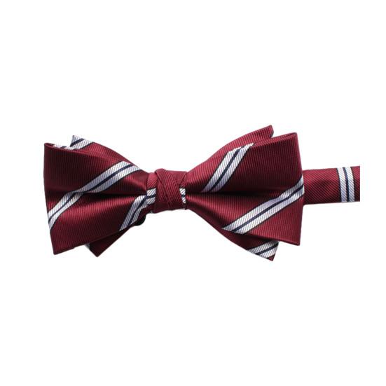 

Men Bow Tie Multiple Pattern Design Rich Color Red Wedding Neck Tie Lightweight Business Neckwear Formal Occasions Office Wear 10