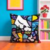 Romero BBritto Singer Pillow Case Pillow Case Plush Fabric Soft Double Sided Print Home Sofa High Quality Cushion