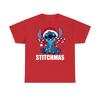 Stitchmas Christmas TShirt Funny Lilo And Stitch Cartoon Xmas Tee