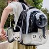 Breathable Pet Carrying Bag Clear Dome Cat Bag Comfortable Pet Cat Carrier  Pet Travel