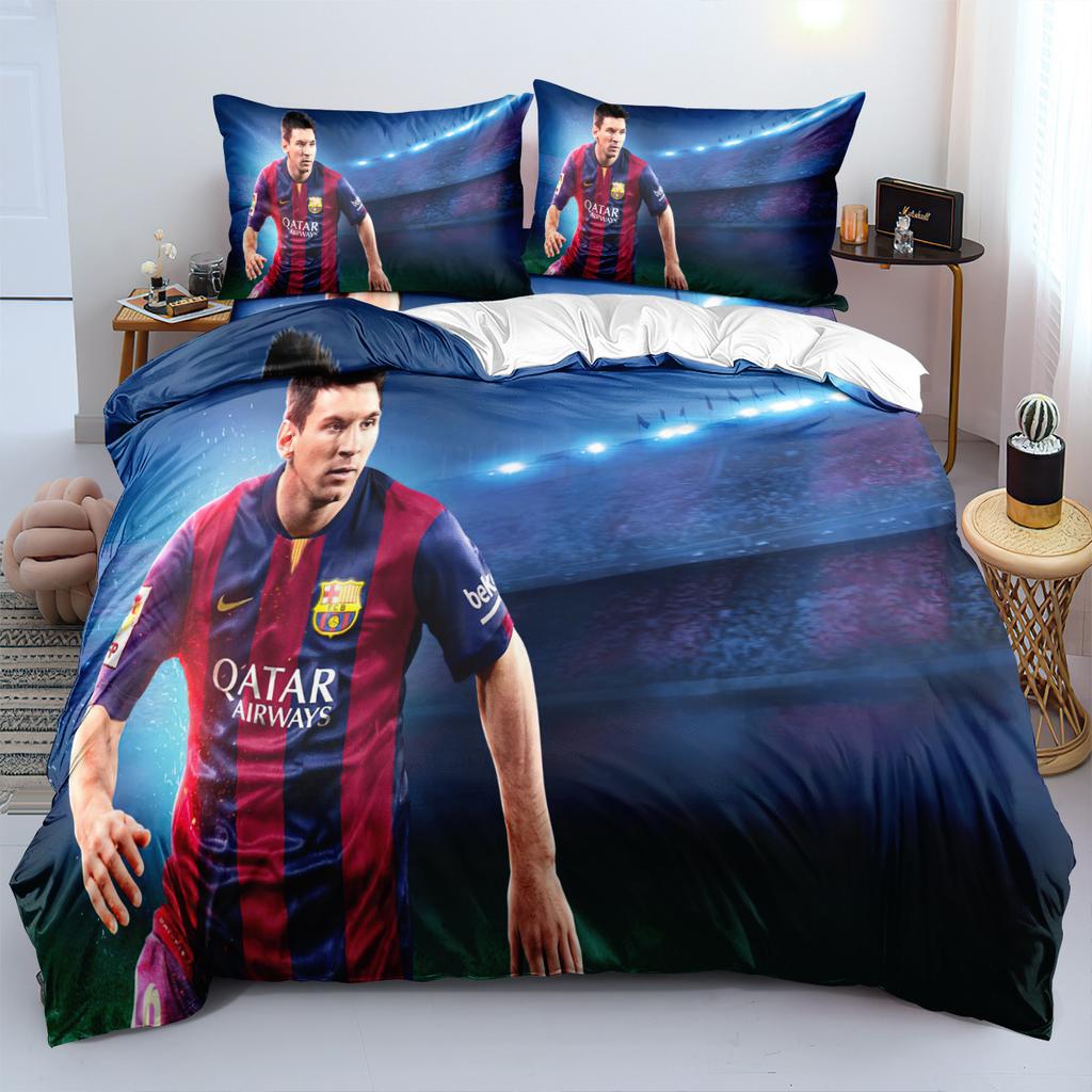 Star Bedding Three-Piece Set 90-120G Abrasive Cloth 3D Digital Printing