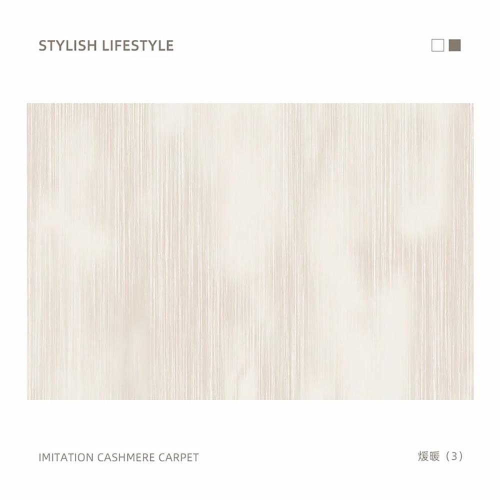 

VIKAMA Faux Cashmere Carpet Solid Color Living Room Mat Bedroom Sofa Coffee Table Bedside Rug Non-Slip Washable Home Decor 80X160CM