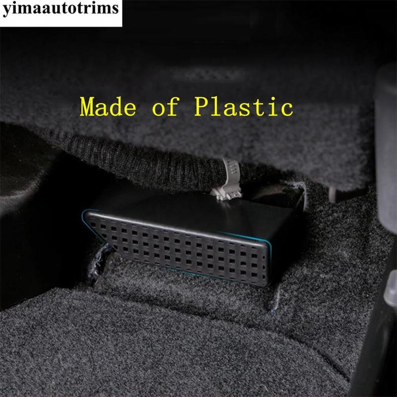 For Mazda 3  - 2025 / CX-30  - 2025 Seat Under Floor Air AC Heater Vent Outlet Plastic Protective Cover Trim Accessories