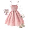 Girls' 2025 Spring/Summer Sling Princess Dress - European & American Style