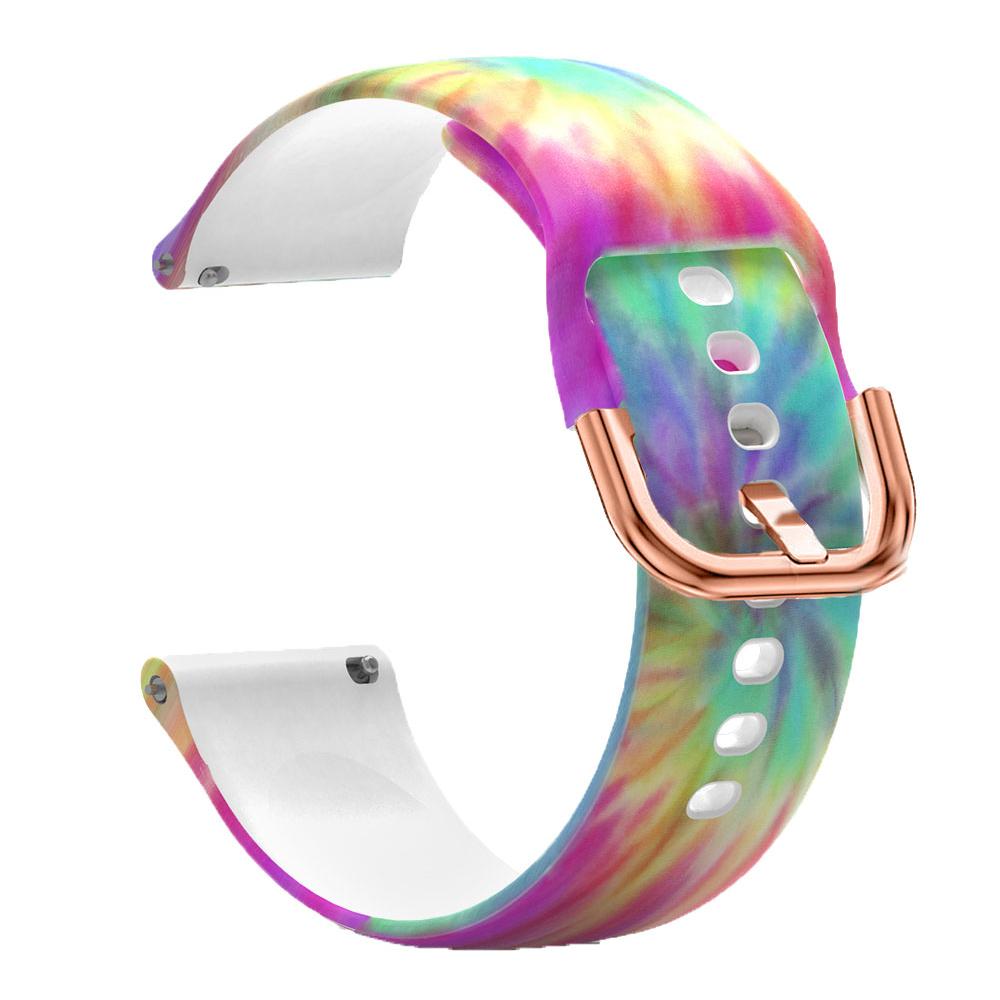 20mm Silicone Strap For Samsung Galaxy Watch 4 5 6 40mm 44mm/5 Pro 45mm/Watch4 Classic 46mm 42mm/Active 2 Bracelet Printing Band