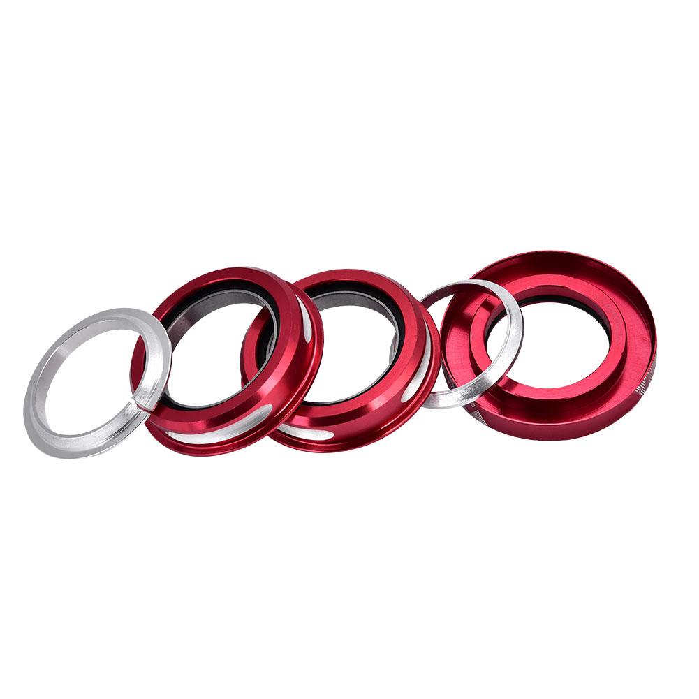 MEIJUN 44mm Bicycle Bike Electroplating Internal Sealed Bearing Headset (Red)