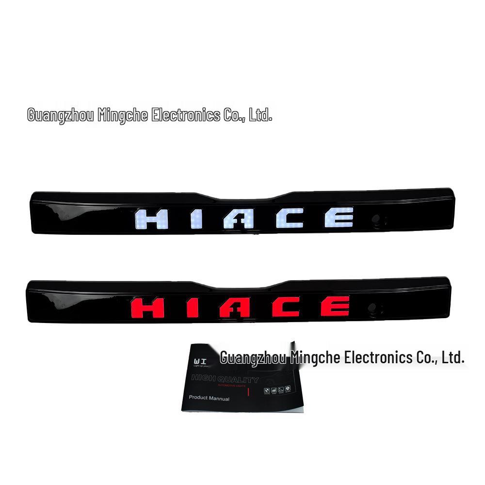 LED-Rückleuchte für Toyota Hiace 2019-2025, Durchgehende Bremslicht-Upgrade