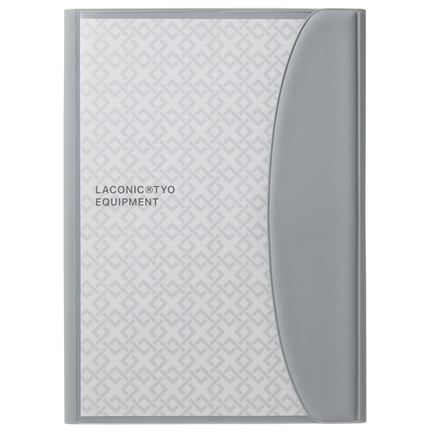Laconic Planner 2025 March Start A5 Monthly Flap Pocket Gray LMLM08-240GY серый