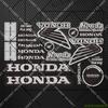 Vinyl For Honda Stickers Motorcycle Sticker Decal Helmet Logo Kit TP6
