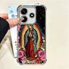 Virgen Mary Virgin De Guadalupe Soft Phone Case For Xiaomi Poco X7 X8 Pro Max X6 X5 X3 F8 Ultra F7 M8 M7 M5S Redmi 15C 15A 15 14