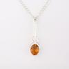 Rare Citrine Gemstone 925 Sterling Silver Jewelry Handmade Women Pendant 1.79" PP-60-13