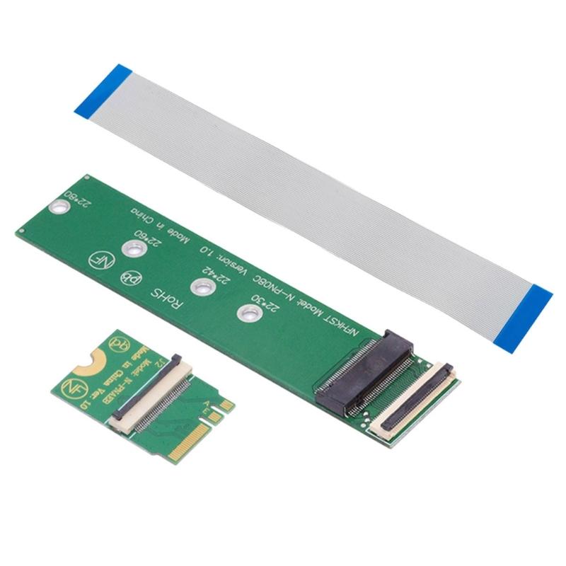 

M.2 A+E Key to NVME M Key Expansion Card Adapter for SSDs Hard Drive Connection with 15cm Cable 1