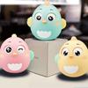 Cute Chick Baby Toddler Plastic Wobbler Toy With Built-in Bell Perfect For Sensorial Development Brand Ruicheng