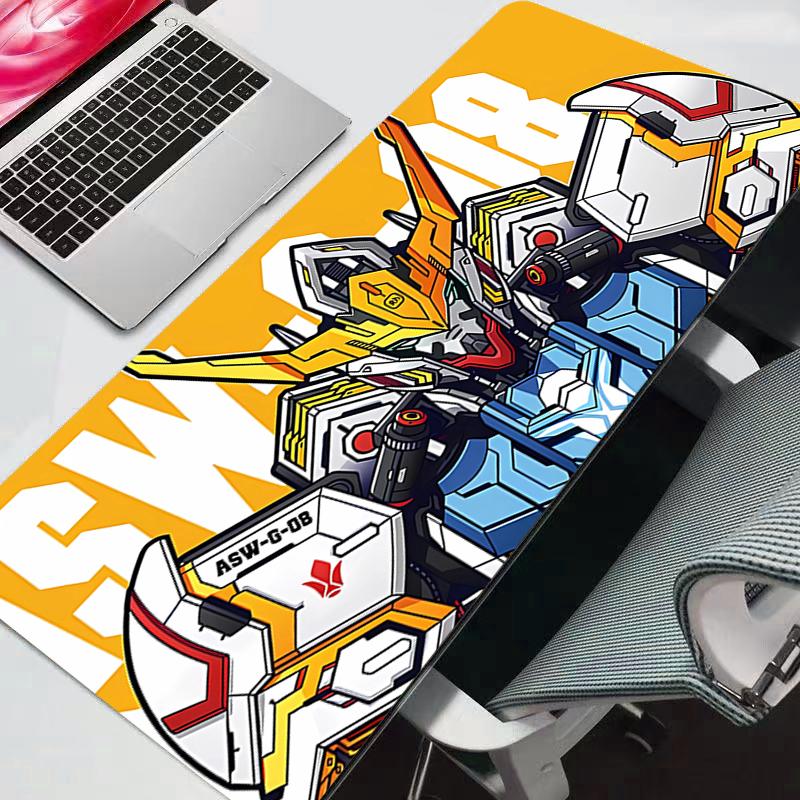 Mauspad Mobile Suit Gundam Anime Gaming Zubehör Mousepad Gamer PC Completo Computertastatur Schreibtischmatte Varmilo