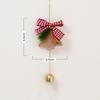 Christmas Bell Ornaments Set Hanging Bells For Tree Door Car Wind Chime Outdoor Indoor Holiday Decorations Festive Gift