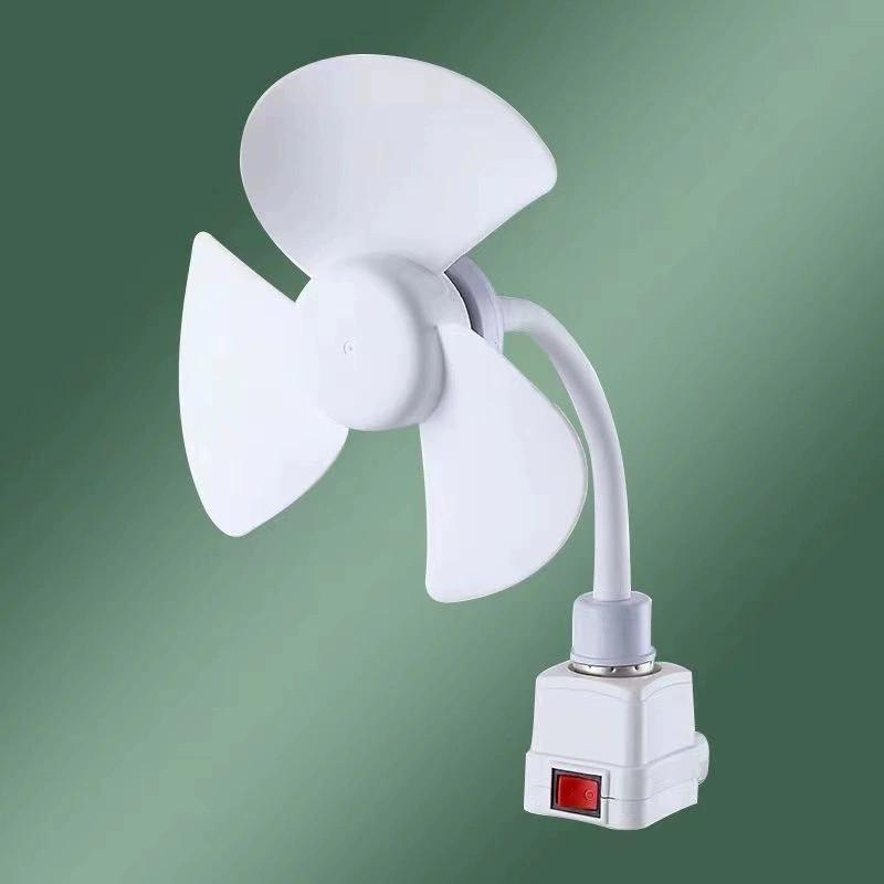 Table Fan Mini Fan 10W E27 Ceiling FansCeiling Indoor Bedroom Kitchen Dormitory Living Room Study Chandelier Cooling Fan