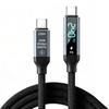 Xiaomi USB 4 Cable 240W Display 40Gbps 8K For Thunderbolt 4 Type C Fast Charging Thunderbolt3 USB 4.0 USB C to C Data Transfer Cable