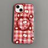 Magnetic Wireless Charging Hello Kitty Phone Holder Case For Iphone 17 Air 17 Pro Max 16 15 14 12 13 11 Pro Max 13 Mini Casing