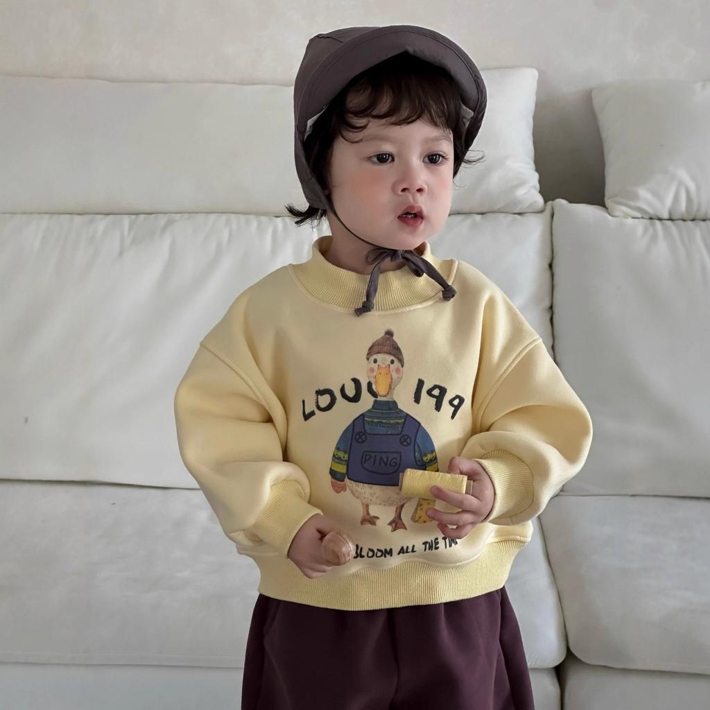 [Warm thickened top] New winter baby clothes children's autumn and winter boys' fleece sweater