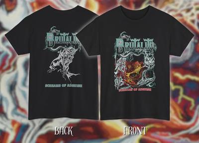 ACILI BAĞIRTI – Acı Çığlıkları – Klasik Death Metal Unisex Tişört