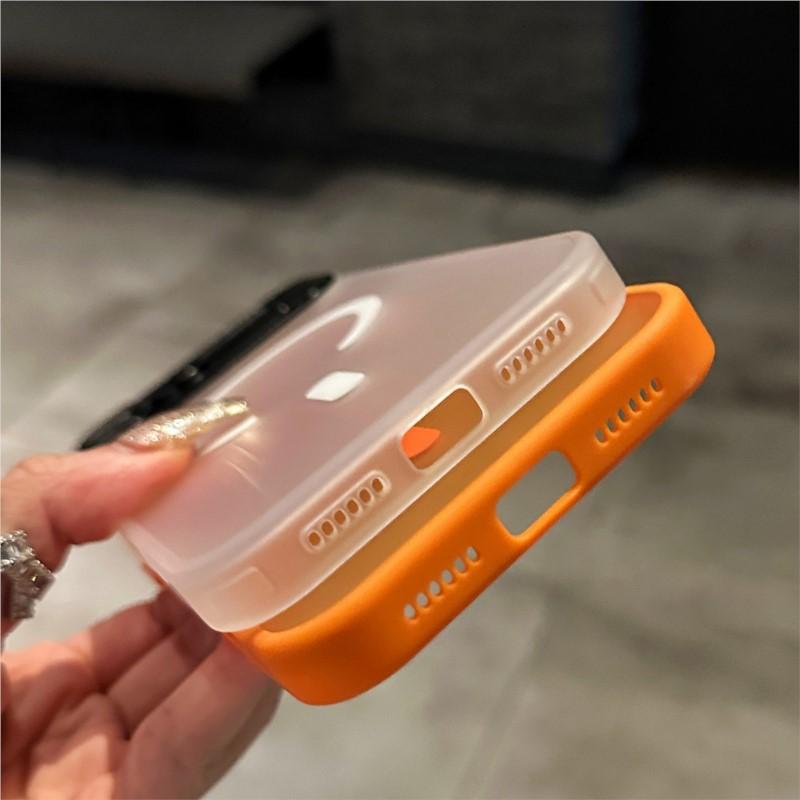 Shockproof Bumper Armor For Magsafe Matte Case for iPhone 17 Air 15 16 14 Plus 13 12 11 Pro Max PC TPU Camera Protection Cover