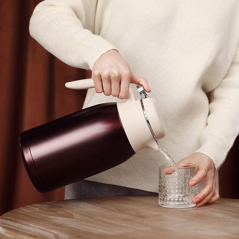 TOMIC 2L Double-Layer Stainless Steel Thermal Kettle