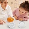 Pumpkin Container Silicone Mold Halloween Silicone Jar Mold With Lid Pumpkin DIY Casting Epoxy Resin Molds Pumpkin Hut Storage