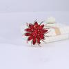 Klassische handgemachte bunte Strass-Brosche in Blumenform, Vintage-Stil, Hut, Schal, Schal, Abzeichen, Brautgeschenk, Kleid-Accessoires