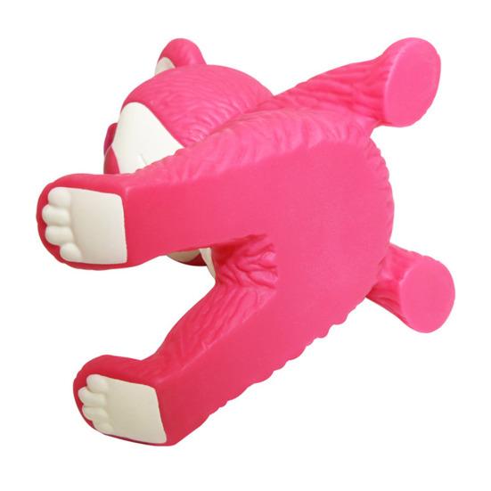 Suport adorabil pentru telefon cu urs de desene animate, culoare roz, suport stabil, suport pentru telefon mobil, ornament de decorare pentru birou