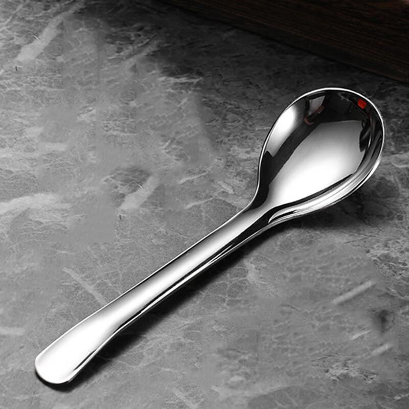 Fanshun 316 Stainless Steel Small Round Spoons, 3-Pack