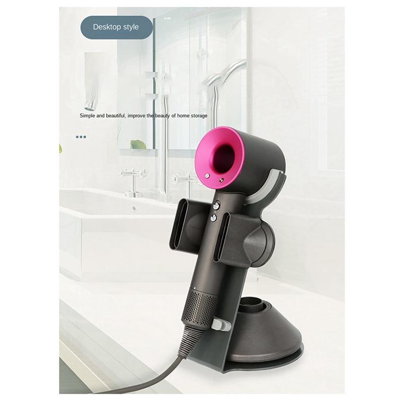 ABWR-For Laifen Hair Dryer Stand Vertical Bathroom Anti-Scratch Hair Dryer Storage Shelf