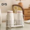 Disposable Cup Holder Paper Cup Dispenser Iron Art Durable Cup Storage Rack for Countertops Kitchen Coffee Stations Multifunctional Cup Organizer