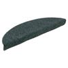 VidaXL Tapis d'escalier autocollants 15 pièces 56 x 17 x 3 cm Vert Demi-rond 322358
