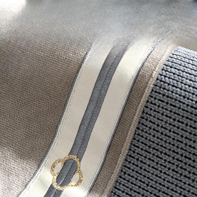 Nowoczesna prosta antypoślizgowa poduszka cztery pory roku uniwersalny pokrowiec na sofę pokrowiec z tkaniny szenilowej poduszka na sofę