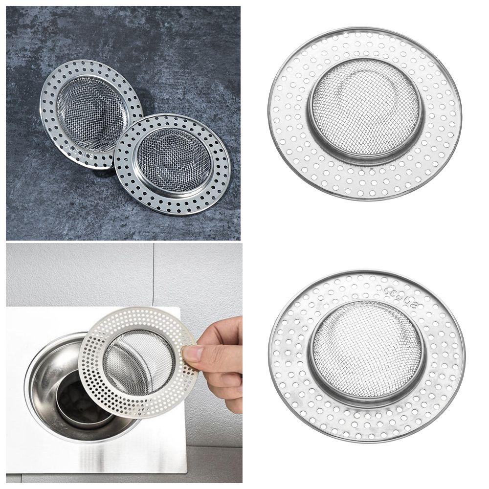 Upgrade Kitchen Sewer Floor Drain Hair Clean Up Waste Catcher Sink Strainer Drain Filter Mesh Trap