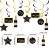 10pcs/pack New Year Festive Decoration Exquisite Patterns Durable New Year's Day Elements Paper Atmosphere