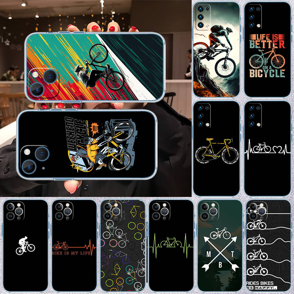 Cycling Bicycle Phone Case for Motorola G14 G15 G24 G30 G31 G32 G34 G41 G42 G51 G52 G50 G60S G60 G62 G72 G71 G73 G84 G85 G200 E32