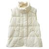 2024 autumn and winter new down vest stand-up collar white duck down loose warm fashion winter loose short vest