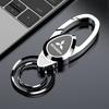 New Metal Car Emblem Keychain Anti-loss Keyring Interior Accessories For Mitsubishi Ralliart 2010 2022 Lancer Ralli Art 9 10 Asx RO4