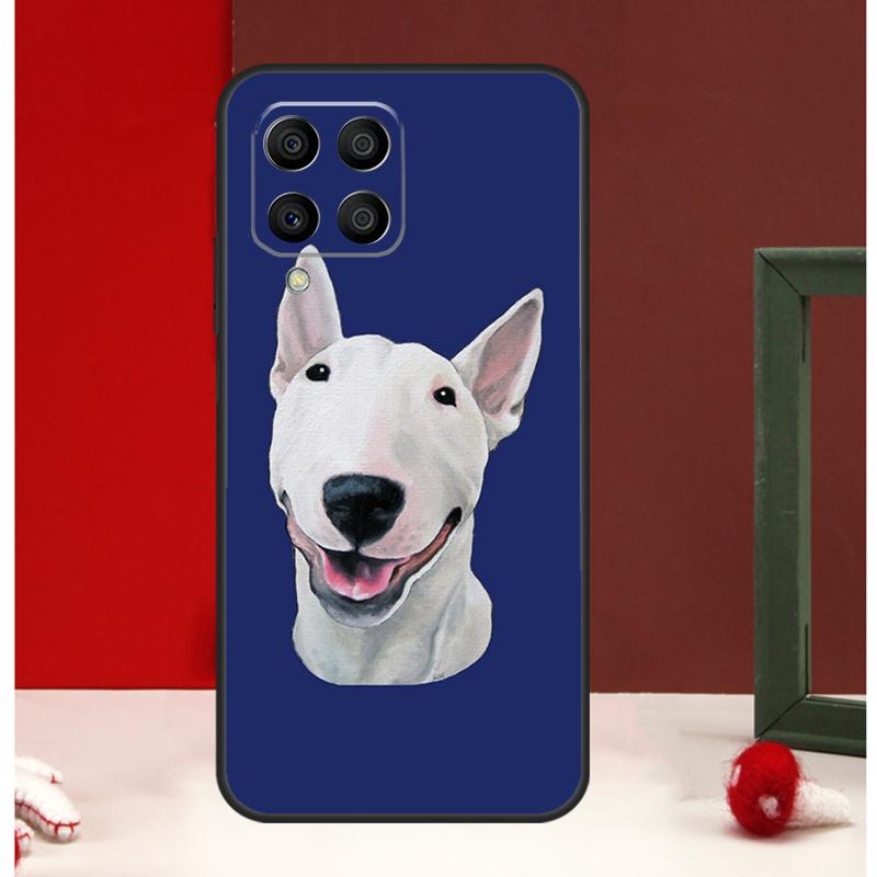English Bull Terrier Dog Case For Samsung Galaxy M31 M11 M21 M14 M34 M54 M12 M32 M52 M15 M13 M16 M36 M56 M53 M35 M55